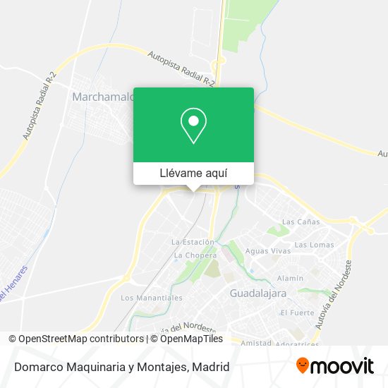 Mapa Domarco Maquinaria y Montajes