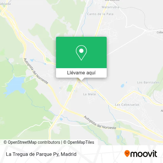 Mapa La Tregua de Parque Py