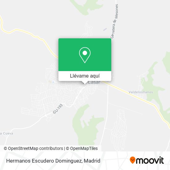 Mapa Hermanos Escudero Dominguez