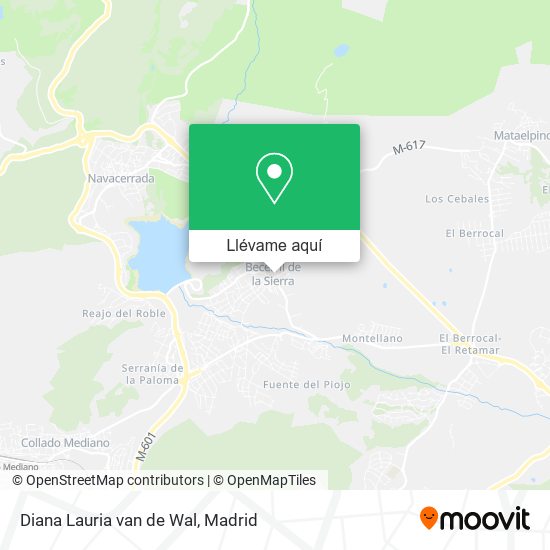 Mapa Diana Lauria van de Wal