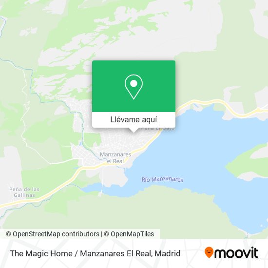Mapa The Magic Home / Manzanares El Real