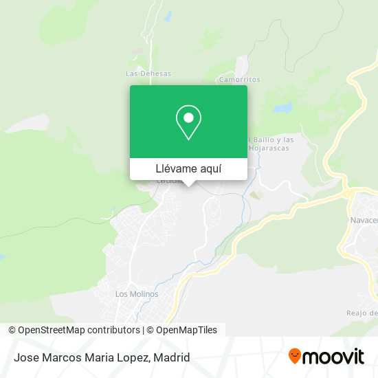 Mapa Jose Marcos Maria Lopez