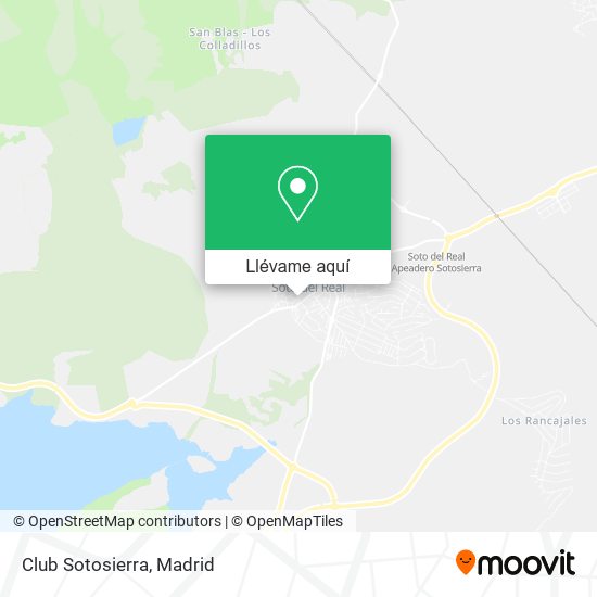 Mapa Club Sotosierra