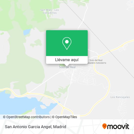 Mapa San Antonio Garcia Angel