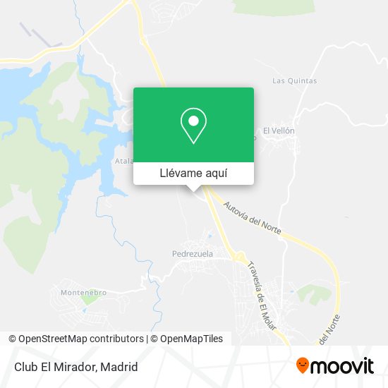 Mapa Club El Mirador