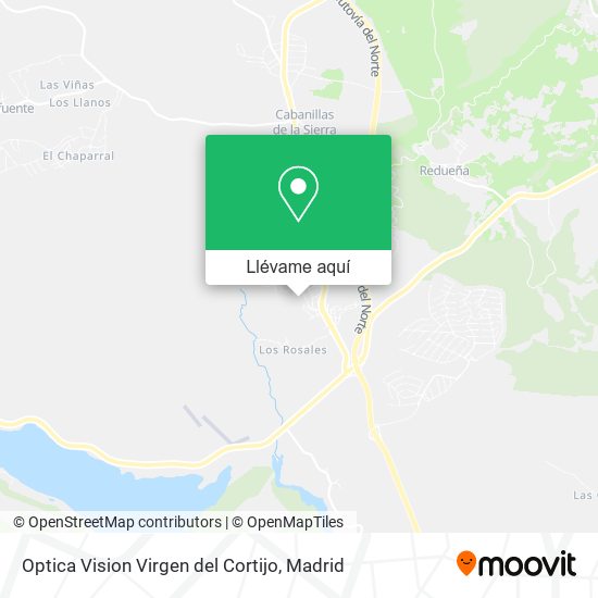 Mapa Optica Vision Virgen del Cortijo