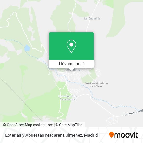 Mapa Loterias y Apuestas Macarena Jimenez