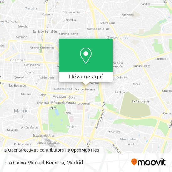Mapa La Caixa Manuel Becerra