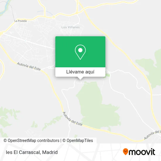 Mapa Ies El Carrascal
