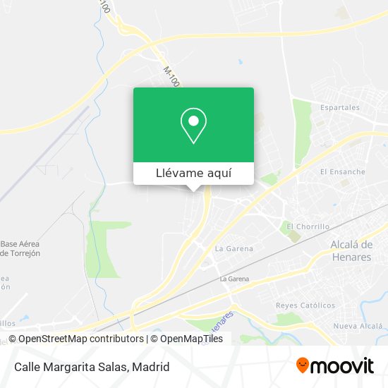 Mapa Calle Margarita Salas
