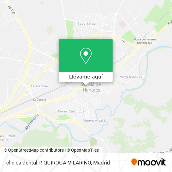 Mapa clinica dental P. QUIROGA-VILARIÑO