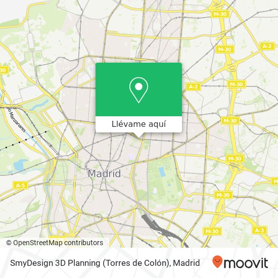Mapa SmyDesign 3D Planning (Torres de Colón)