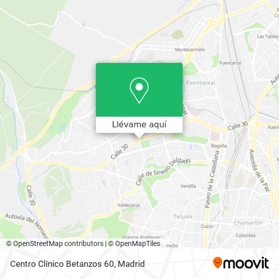 Mapa Centro Clínico Betanzos 60