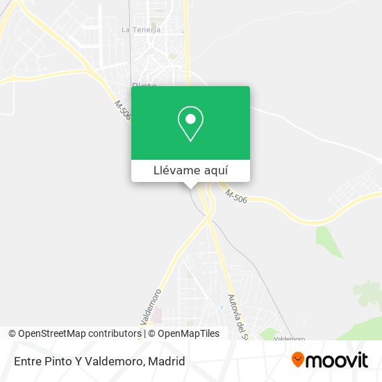 Mapa Entre Pinto Y Valdemoro