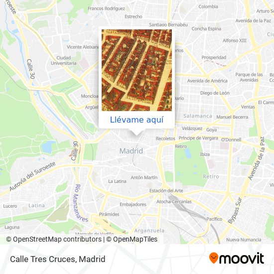 estrategia Fortalecer Escuela de posgrado Cómo llegar a Calle Tres Cruces en Madrid en Autobús, Metro o Tren?