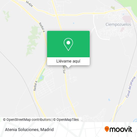 Mapa Atenia Soluciones
