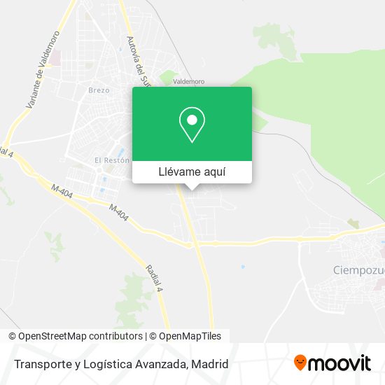 Mapa Transporte y Logística Avanzada