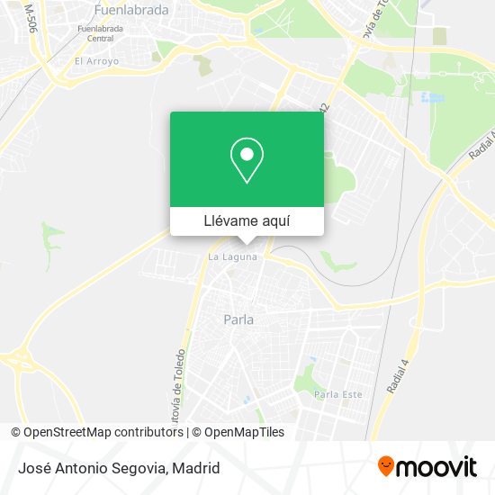 Mapa José Antonio Segovia