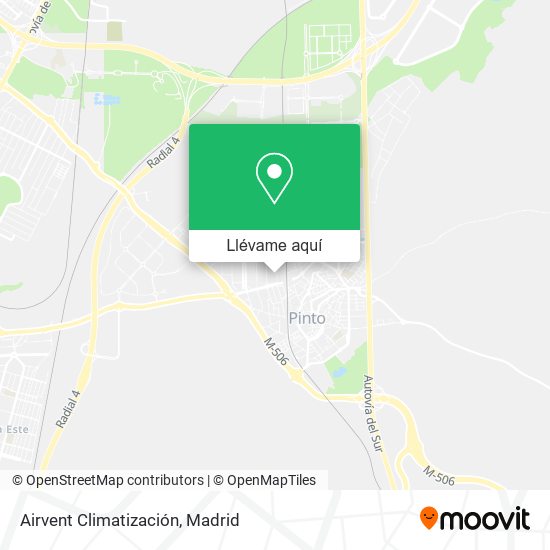 Mapa Airvent Climatización