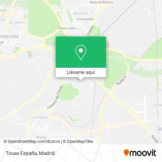 Mapa Touax España