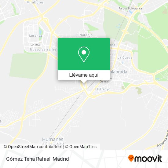 Mapa Gómez Tena Rafael