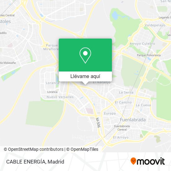 Mapa CABLE ENERGÍA