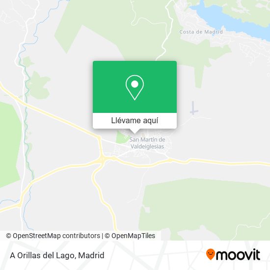 Mapa A Orillas del Lago
