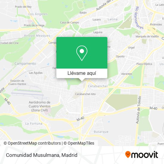 Mapa Comunidad Musulmana