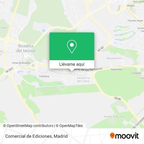 Mapa Comercial de Ediciones