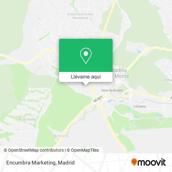 Mapa Encumbra Marketing