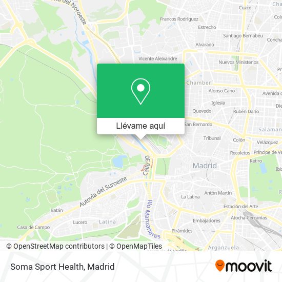 Mapa Soma Sport Health