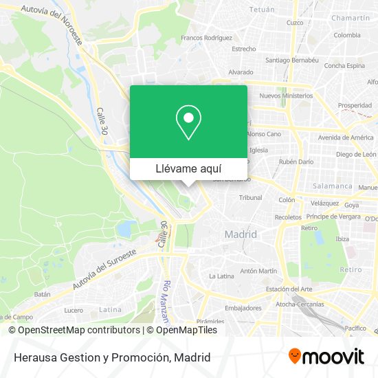 Mapa Herausa Gestion y Promoción