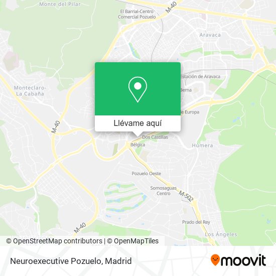 Mapa Neuroexecutive Pozuelo