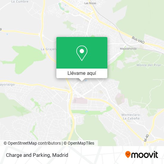 Mapa Charge and Parking