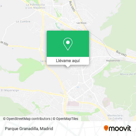 Mapa Parque Granadilla