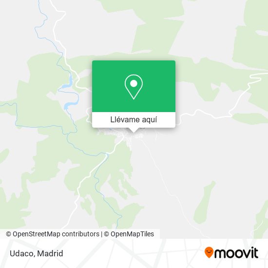 Mapa Udaco