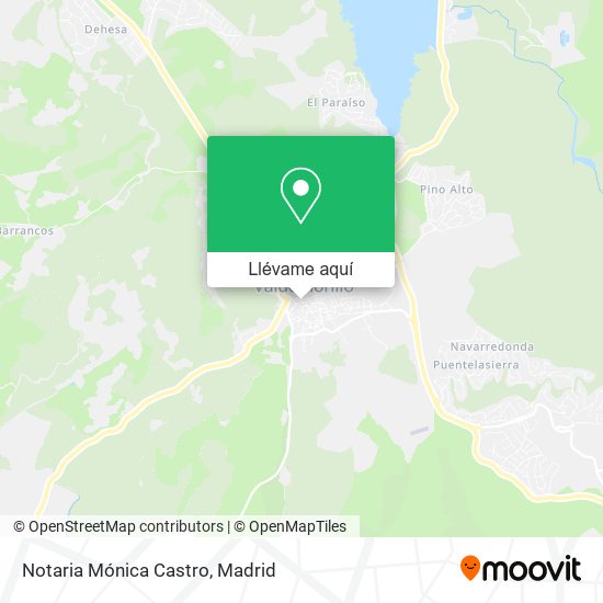 Mapa Notaria Mónica Castro