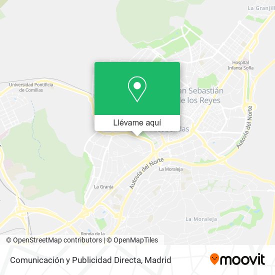 Mapa Comunicación y Publicidad Directa