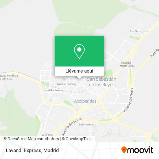 Mapa Lavandi Express