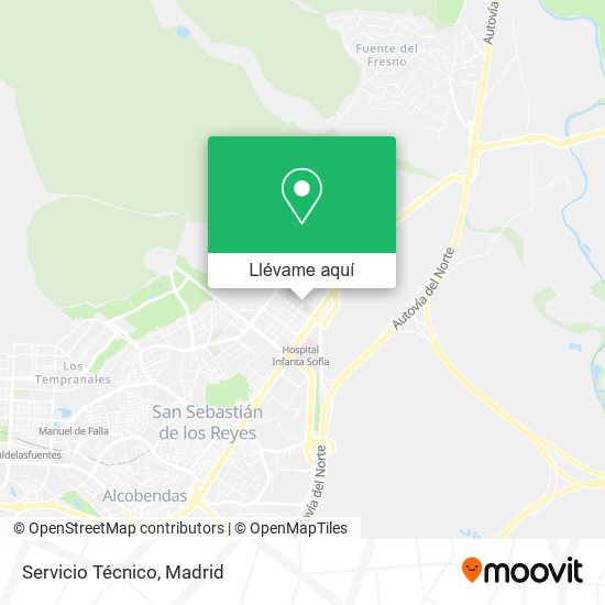 Mapa Servicio Técnico