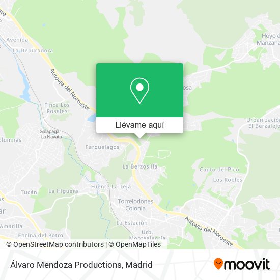 Mapa Álvaro Mendoza Productions