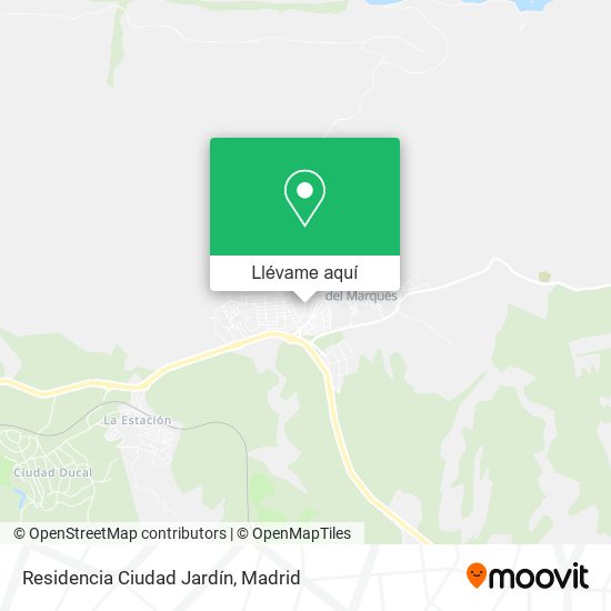 Mapa Residencia Ciudad Jardín