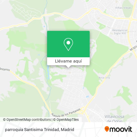 Mapa parroquia Santisima Trinidad