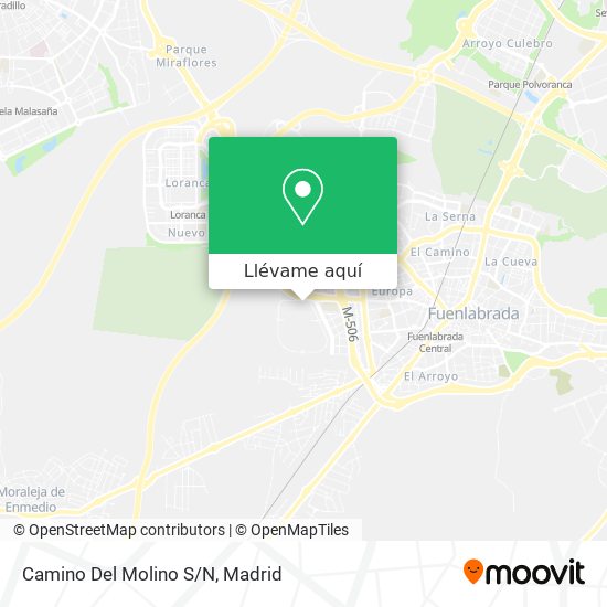 Mapa Camino Del Molino S/N