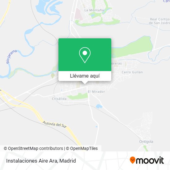 Mapa Instalaciones Aire Ara