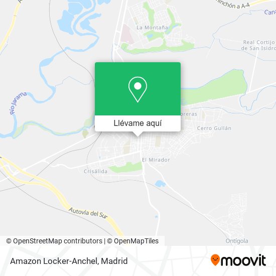 Mapa Amazon Locker-Anchel