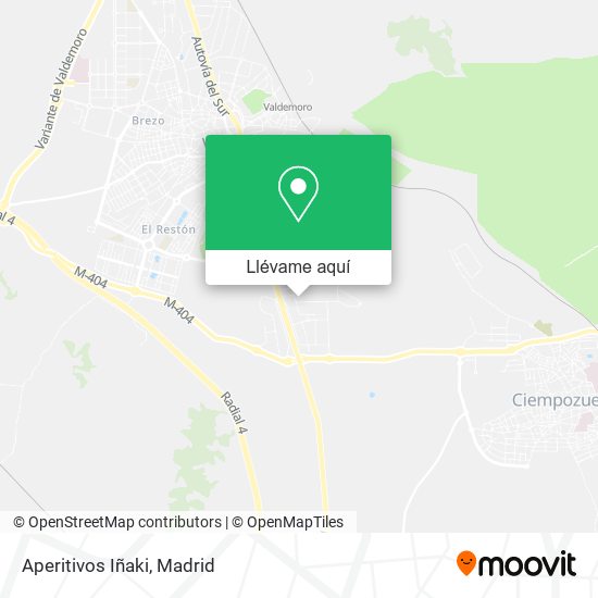 Mapa Aperitivos Iñaki