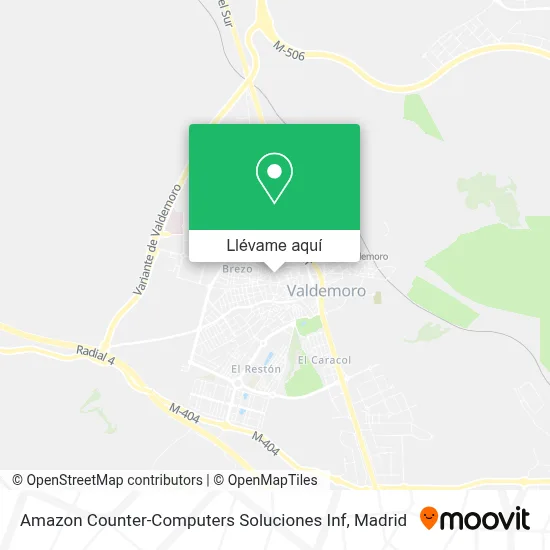Mapa Amazon Counter-Computers Soluciones Inf