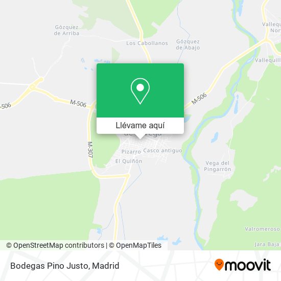 Mapa Bodegas Pino Justo