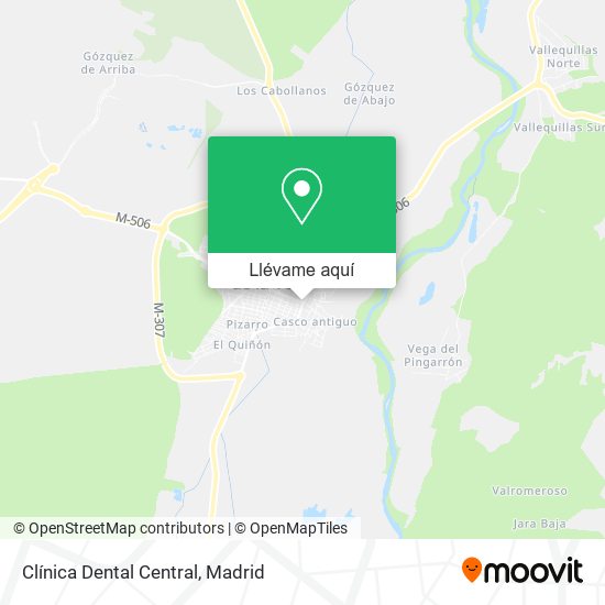 Mapa Clínica Dental Central
